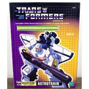 Transformers Astrotrain G1 Commemorative Series 9 IX Reissue NIB 2004 Decepticon